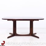 Gudme Mobelfabrik Mid Century Danish Rosewood Expanding Dining Table with 1 Leaf | Mid Century Modern Furniture - Mid Century Furniture Chicago Gudme Mobelfabrik Mid Century Danish Rosewood Expanding Dining Table with 1 Leaf