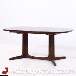 Gudme Mobelfabrik Mid Century Danish Rosewood Expanding Dining Table with 1 Leaf | Mid Century Modern Furniture - Mid Century Furniture Chicago Gudme Mobelfabrik Mid Century Danish Rosewood Expanding Dining Table with 1 Leaf