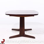 Gudme Mobelfabrik Mid Century Danish Rosewood Expanding Dining Table with 1 Leaf | Mid Century Modern Furniture - Mid Century Furniture Chicago Gudme Mobelfabrik Mid Century Danish Rosewood Expanding Dining Table with 1 Leaf