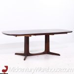 Gudme Mobelfabrik Mid Century Danish Rosewood Expanding Dining Table with 1 Leaf | Mid Century Modern Furniture - Mid Century Furniture Chicago Gudme Mobelfabrik Mid Century Danish Rosewood Expanding Dining Table with 1 Leaf