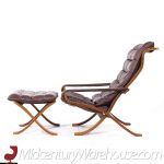 Ingmar Relling for Westnofa Mid Century Leather Lounge Chair and Ottoman | Mid Century Modern Furniture - Mid Century Furniture Chicago Ingmar Relling for Westnofa Mid Century Leather Lounge Chair and Ottoman