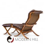 Ingmar Relling for Westnofa Mid Century Leather Lounge Chair and Ottoman | Mid Century Modern Furniture - Mid Century Furniture Chicago Ingmar Relling for Westnofa Mid Century Leather Lounge Chair and Ottoman