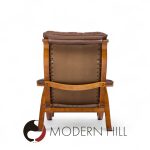 Ingmar Relling for Westnofa Mid Century Leather Lounge Chair and Ottoman | Mid Century Modern Furniture - Mid Century Furniture Chicago Ingmar Relling for Westnofa Mid Century Leather Lounge Chair and Ottoman