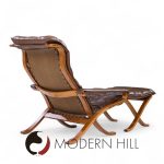 Ingmar Relling for Westnofa Mid Century Leather Lounge Chair and Ottoman | Mid Century Modern Furniture - Mid Century Furniture Chicago Ingmar Relling for Westnofa Mid Century Leather Lounge Chair and Ottoman