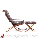 Ingmar Relling for Westnofa Mid Century Leather Lounge Chair and Ottoman | Mid Century Modern Furniture - Mid Century Furniture Chicago Ingmar Relling for Westnofa Mid Century Leather Lounge Chair and Ottoman