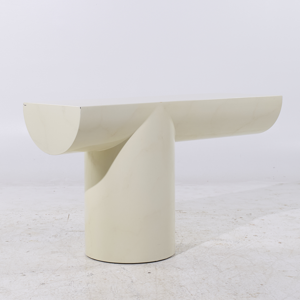 J. Wade Beam for Brueton Mid Century "tee" Console Table