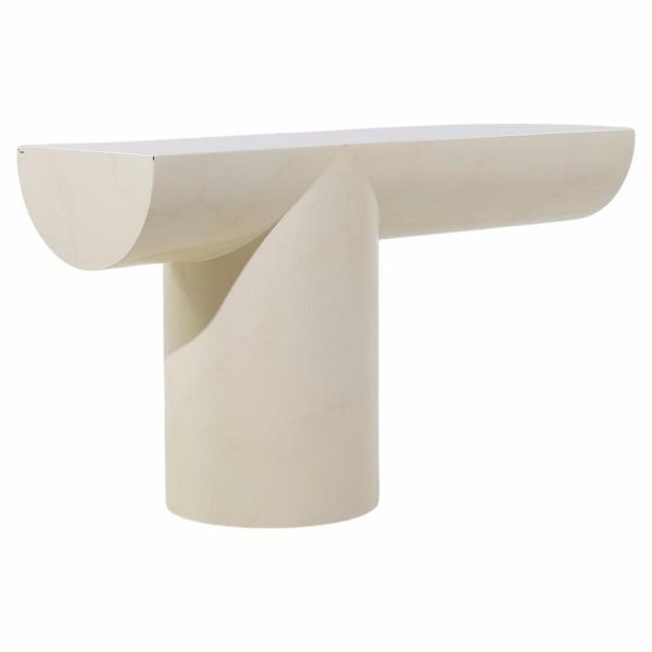 J. Wade Beam for Brueton Mid Century "tee" Console Table