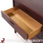 Jack Cartwright for Founders Style Mid Century Walnut 12-drawer Dresser | Mid Century Modern Furniture - Mid Century Furniture Chicago Jack Cartwright for Founders Style Mid Century Walnut 12-drawer Dresser