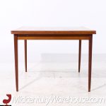 Johannes Andersen Style Mid Century Teak Hidden Leaf Dining Table | Mid Century Modern Furniture - Mid Century Furniture Chicago Johannes Andersen Style Mid Century Teak Hidden Leaf Dining Table
