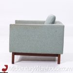 Josef Otmar Mid Century Walnut Club Lounge Chairs - Pair | Mid Century Modern Furniture - Mid Century Furniture Chicago Josef Otmar Mid Century Walnut Club Lounge Chairs - Pair