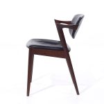 Kai Kristiansen Model 42 Mid Century Danish Rosewood Dining Chairs - Set of 6