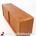 Kibaek Mobelfabrik Mid Century Danish Teak Tambour Door Credenza | Mid Century Modern Furniture - Mid Century Furniture Chicago Kibaek Mobelfabrik Mid Century Danish Teak Tambour Door Credenza