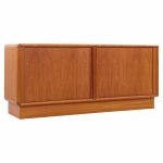 Kibaek Mobelfabrik Mid Century Danish Teak Tambour Door Credenza | Mid Century Modern Furniture - Mid Century Furniture Chicago Kibaek Mobelfabrik Mid Century Danish Teak Tambour Door Credenza
