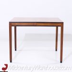 Kipp Stewart for Directional Style Mid Century Walnut Parsons Expanding Dining Table with 4 Leaves | Mid Century Modern Furniture - Mid Century Furniture Chicago Kipp Stewart for Directional Style Mid Century Walnut Parsons Expanding Dining Table with 4 Leaves