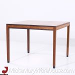 Kipp Stewart for Directional Style Mid Century Walnut Parsons Expanding Dining Table with 4 Leaves | Mid Century Modern Furniture - Mid Century Furniture Chicago Kipp Stewart for Directional Style Mid Century Walnut Parsons Expanding Dining Table with 4 Leaves