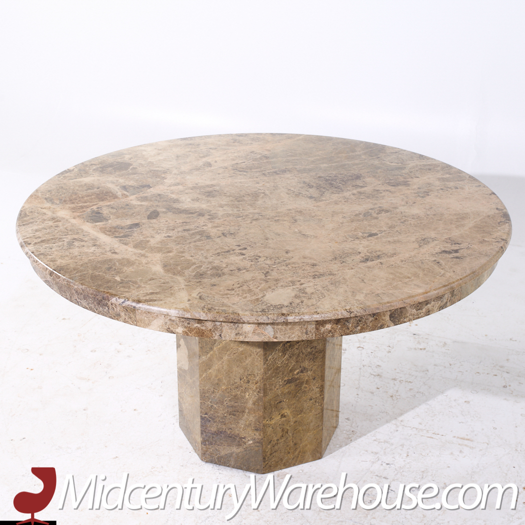 Mid Century Italian Marble Dining Table