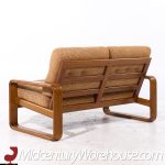 Milo Baughman Style Mid Century Teak Settee | Mid Century Modern Furniture - Mid Century Furniture Chicago Milo Baughman Style Mid Century Teak Settee