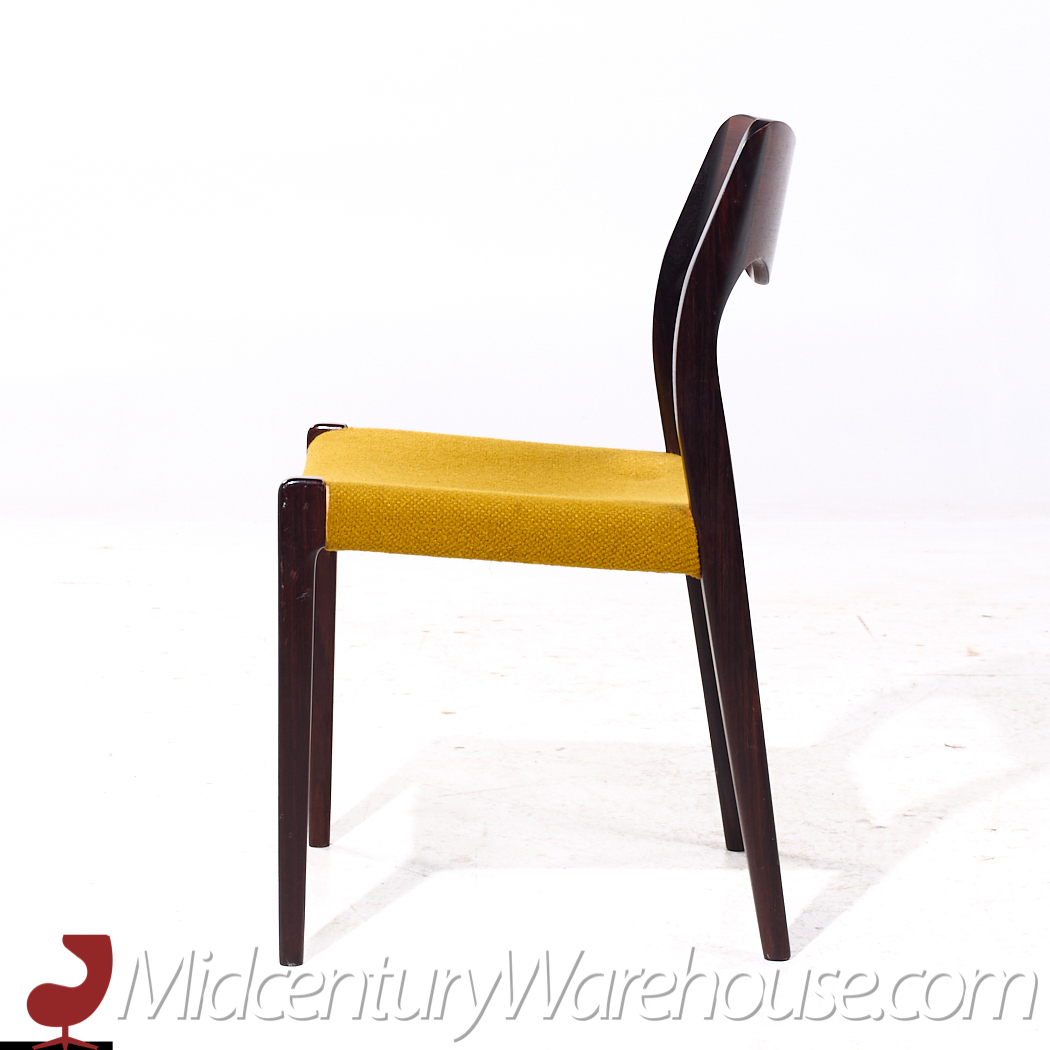 Niels Moller Model 71 Mid Century Danish Rosewood Dining Chairs - Set of 6