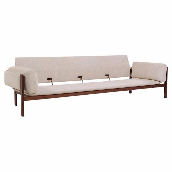 Sven Ivar Dysthe for Dokka Møbler Mid Century Norwegian Rosewood Sofa