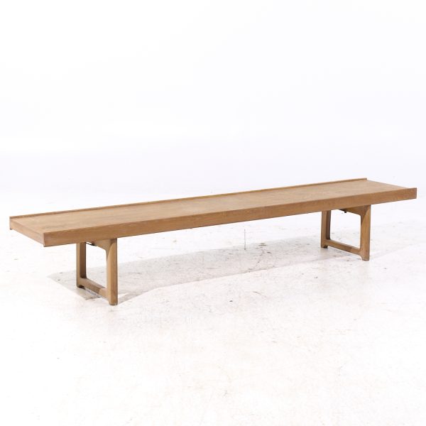 Torbjørn Afdal for Bruksbo Mid Century Danish Teak Krobo Bench