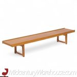 Torbjørn Afdal for Bruksbo Mid Century Danish Teak Krobo Bench | Mid Century Modern Furniture - Mid Century Furniture Chicago Torbjørn Afdal for Bruksbo Mid Century Danish Teak Krobo Bench