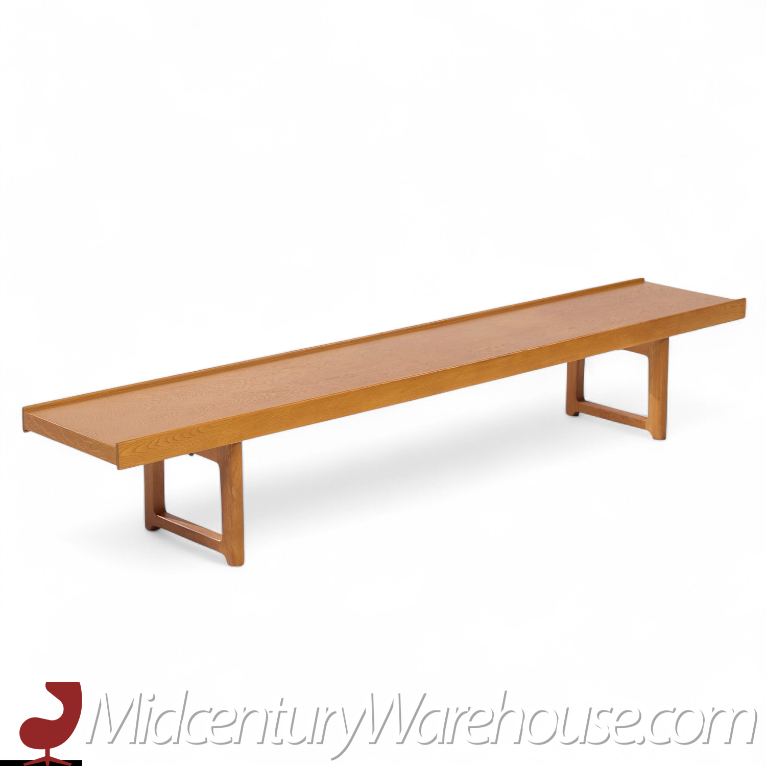 Torbjørn Afdal for Bruksbo Mid Century Danish Teak Krobo Bench