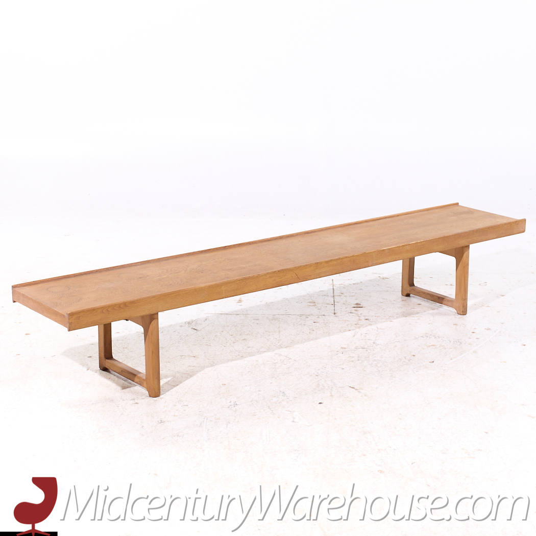 Torbjørn Afdal for Bruksbo Mid Century Danish Teak Krobo Bench