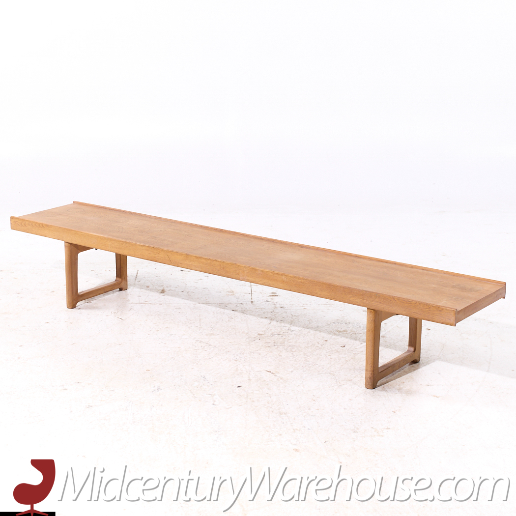 Torbjørn Afdal for Bruksbo Mid Century Danish Teak Krobo Bench