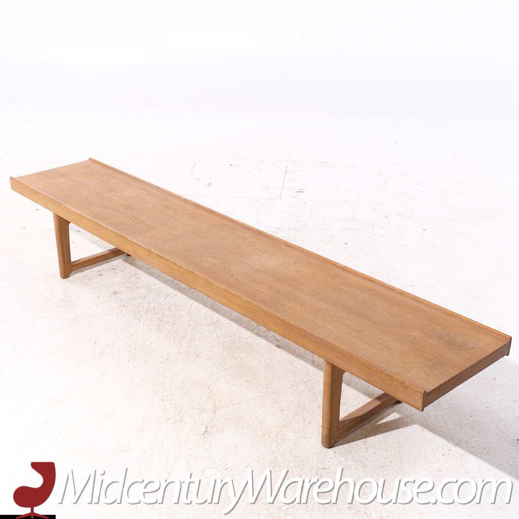 Torbjørn Afdal for Bruksbo Mid Century Danish Teak Krobo Bench