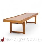 Torbjørn Afdal for Bruksbo Mid Century Danish Teak Krobo Bench | Mid Century Modern Furniture - Mid Century Furniture Chicago Torbjørn Afdal for Bruksbo Mid Century Danish Teak Krobo Bench