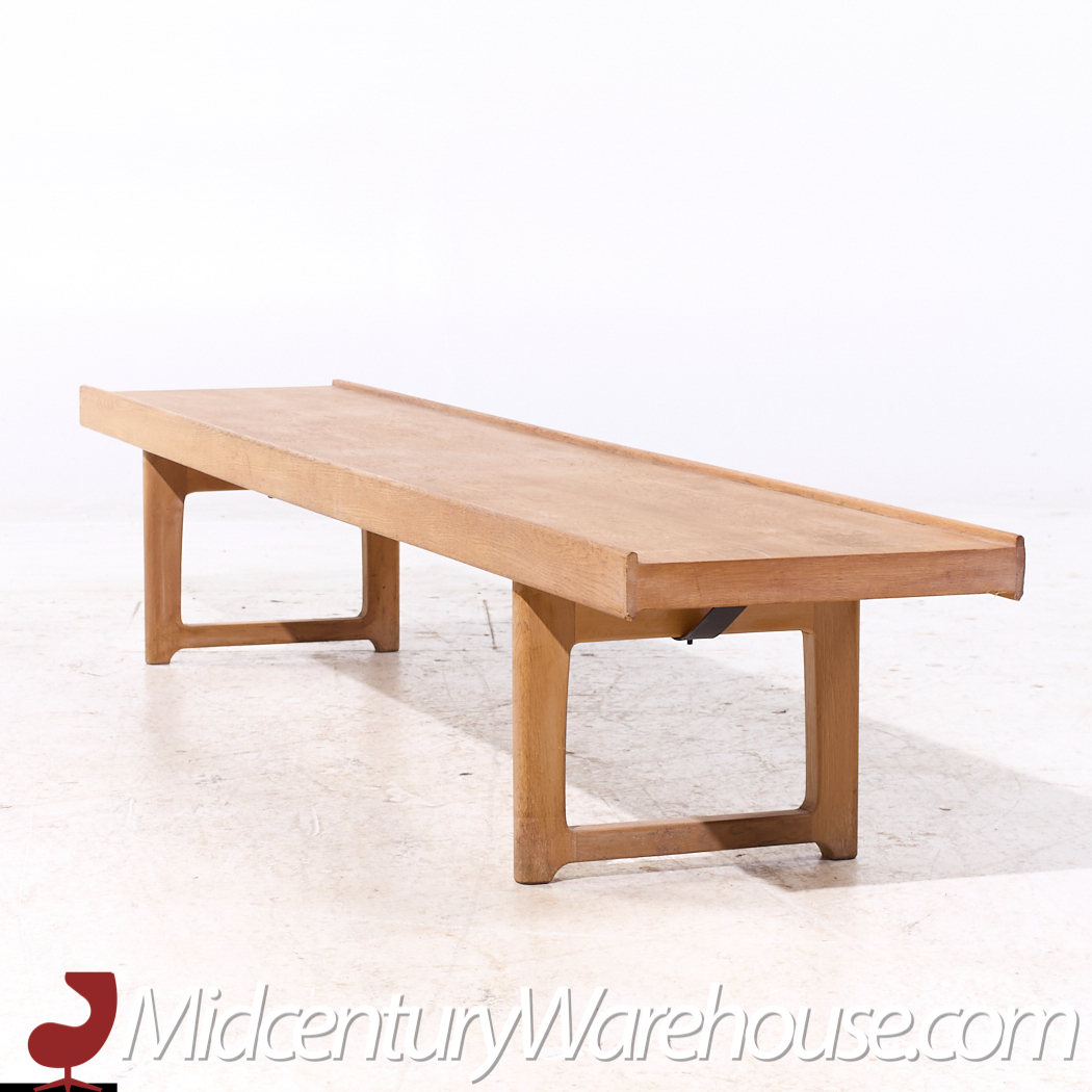 Torbjørn Afdal for Bruksbo Mid Century Danish Teak Krobo Bench