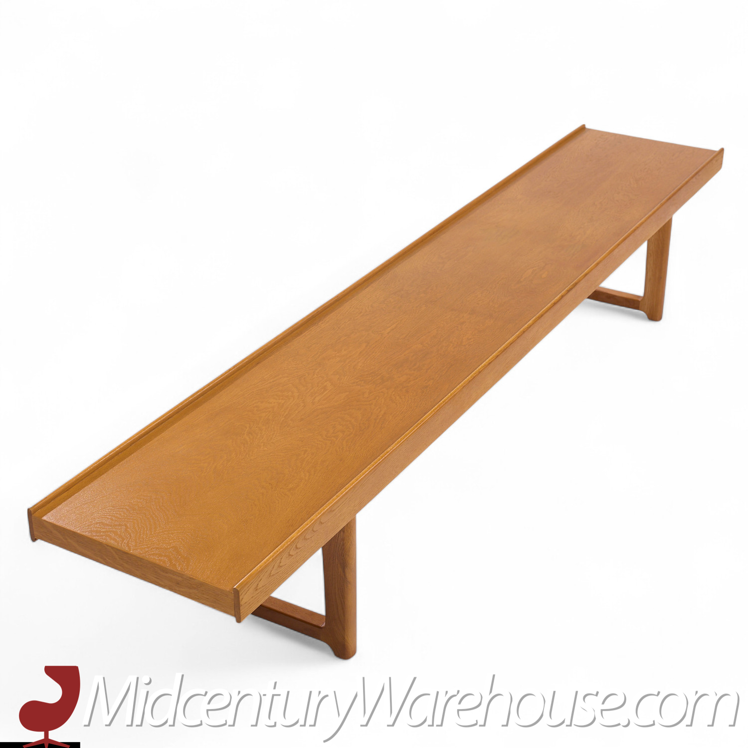 Torbjørn Afdal for Bruksbo Mid Century Danish Teak Krobo Bench