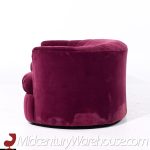 Weiman Mid Century Channeled Crescent Sofa - Pair | Mid Century Modern Furniture - Mid Century Furniture Chicago Weiman Mid Century Channeled Crescent Sofa - Pair