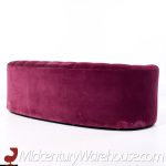 Weiman Mid Century Channeled Crescent Sofa - Pair | Mid Century Modern Furniture - Mid Century Furniture Chicago Weiman Mid Century Channeled Crescent Sofa - Pair