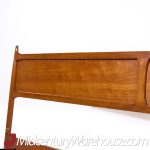 William Hinn Mid Century Walnut King Headboard