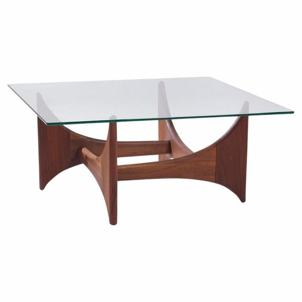 Adrian Pearsall for Craft Associates Mid Century Walnut Coffee Table