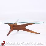 Adrian Pearsall for Craft Associates Mid Century Walnut Jacks Coffee Table | Mid Century Modern Furniture - Mid Century Furniture Chicago Adrian Pearsall for Craft Associates Mid Century Walnut Jacks Coffee Table