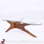 Adrian Pearsall for Craft Associates Mid Century Walnut Jacks Coffee Table | Mid Century Modern Furniture - Mid Century Furniture Chicago Adrian Pearsall for Craft Associates Mid Century Walnut Jacks Coffee Table