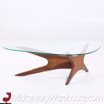 Adrian Pearsall for Craft Associates Mid Century Walnut Jacks Coffee Table | Mid Century Modern Furniture - Mid Century Furniture Chicago Adrian Pearsall for Craft Associates Mid Century Walnut Jacks Coffee Table
