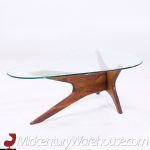Adrian Pearsall for Craft Associates Mid Century Walnut Jacks Coffee Table | Mid Century Modern Furniture - Mid Century Furniture Chicago Adrian Pearsall for Craft Associates Mid Century Walnut Jacks Coffee Table