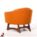 Adrian Pearsall for Craft Associates Mid Century Walnut Lounge Chair