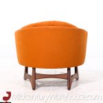 Adrian Pearsall for Craft Associates Mid Century Walnut Lounge Chair