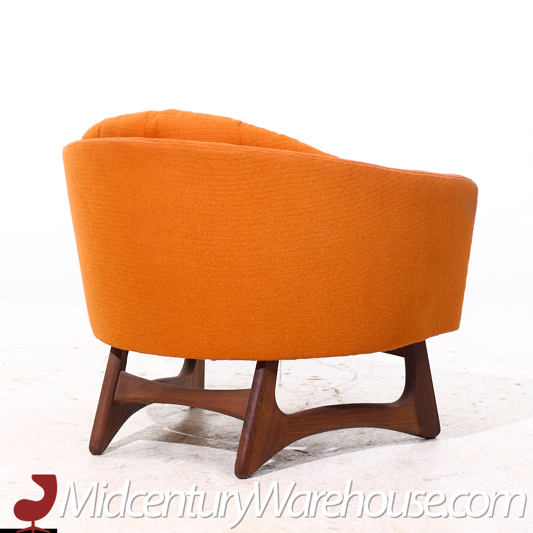 Adrian Pearsall for Craft Associates Mid Century Walnut Lounge Chair