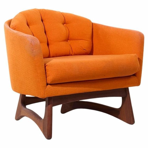 Adrian Pearsall for Craft Associates Mid Century Walnut Lounge Chair