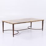 Aldo Tura Mid Century Italian Lacquered Goatskin Coffee Table | Mid Century Modern Furniture - Mid Century Furniture Chicago Aldo Tura Mid Century Italian Lacquered Goatskin Coffee Table