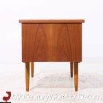 Arne Vodder Style Mid Century Danish Teak Desk | Mid Century Modern Furniture - Mid Century Furniture Chicago Arne Vodder Style Mid Century Danish Teak Desk
