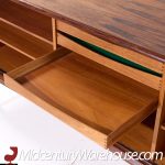 Bernhard Pedersen Mid Century Danish Rosewood Tambour Door Credenza | Mid Century Modern Furniture - Mid Century Furniture Chicago Bernhard Pedersen Mid Century Danish Rosewood Tambour Door Credenza
