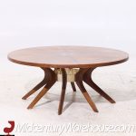 Broyhill Brasilia Mid Century Walnut Cathedral Coffee Table | Mid Century Modern Furniture - Mid Century Furniture Chicago Broyhill Brasilia Mid Century Walnut Cathedral Coffee Table