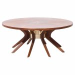 Broyhill Brasilia Mid Century Walnut Cathedral Coffee Table | Mid Century Modern Furniture - Mid Century Furniture Chicago Broyhill Brasilia Mid Century Walnut Cathedral Coffee Table