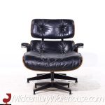 Charles and Ray Eames for Herman Miller Mid Century Rosewood Eames Lounge Chair with Ottoman